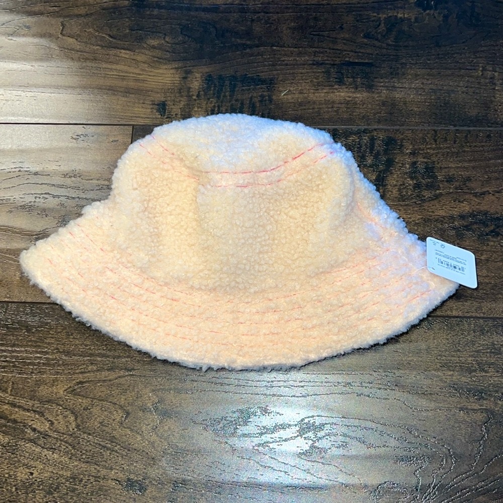 NEW Sugar & Jade Tween Girls Icon Bucket Hat - Sugar Cookie - Picture 3 of 5